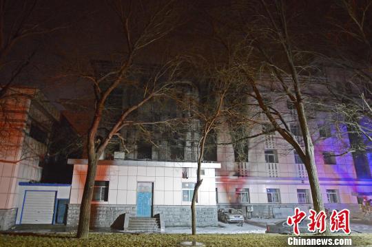 事发地——中北大学国防科技重点实验室。　武俊杰 摄